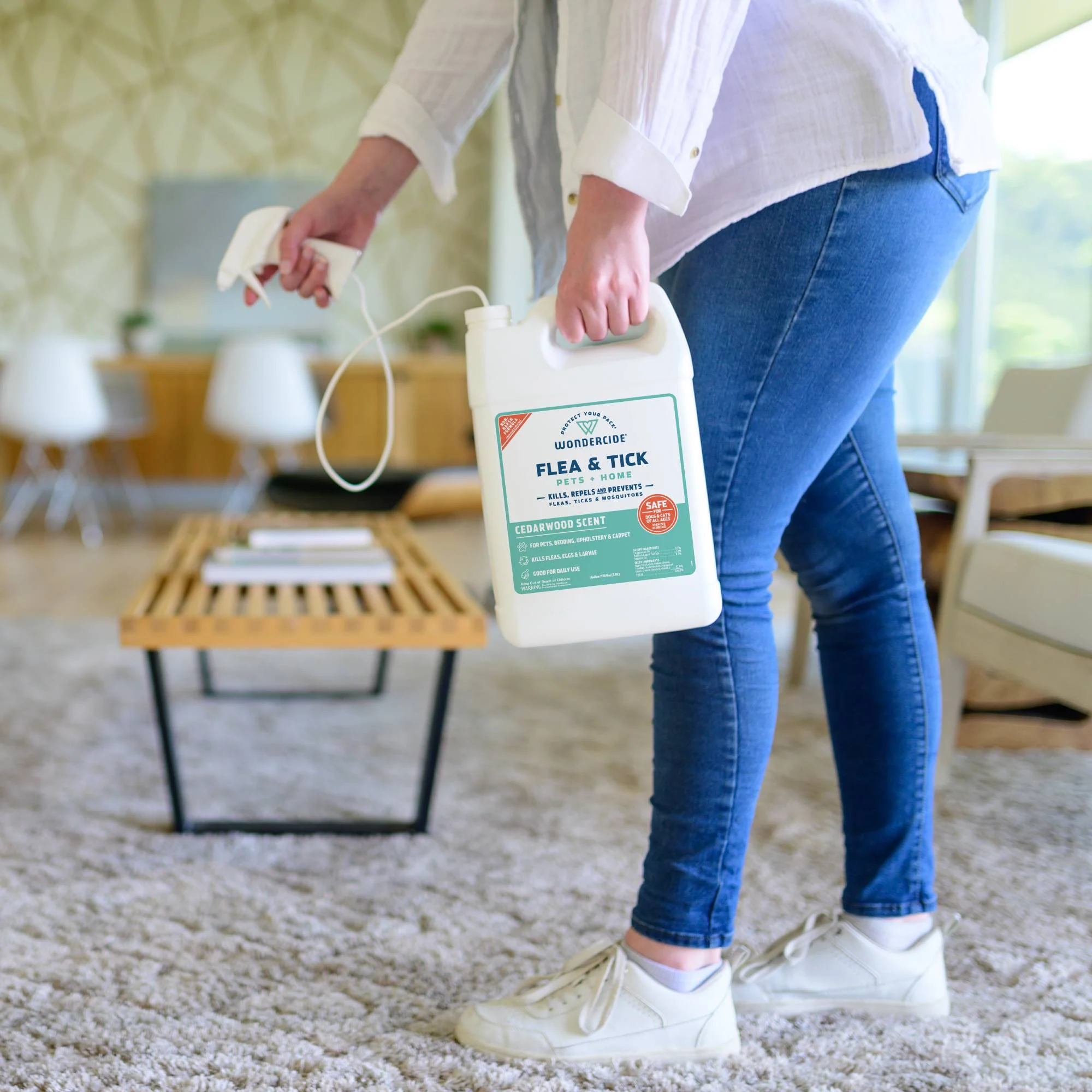 Flea & Tick Spray for Pets + Home, Gallon Refill - Image 3